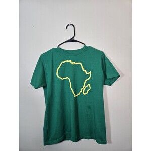 Sonoma Goods For Life Men's Short Sleeve Green Africa Graphic T-Shirt XL